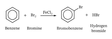 Bromination of benzene